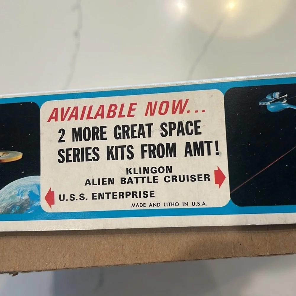 Star Trek Mr Spock 1968 Plastic Model Kit #S956. BOX ONLY Made in the USA by AMT - Picture 11 of 13